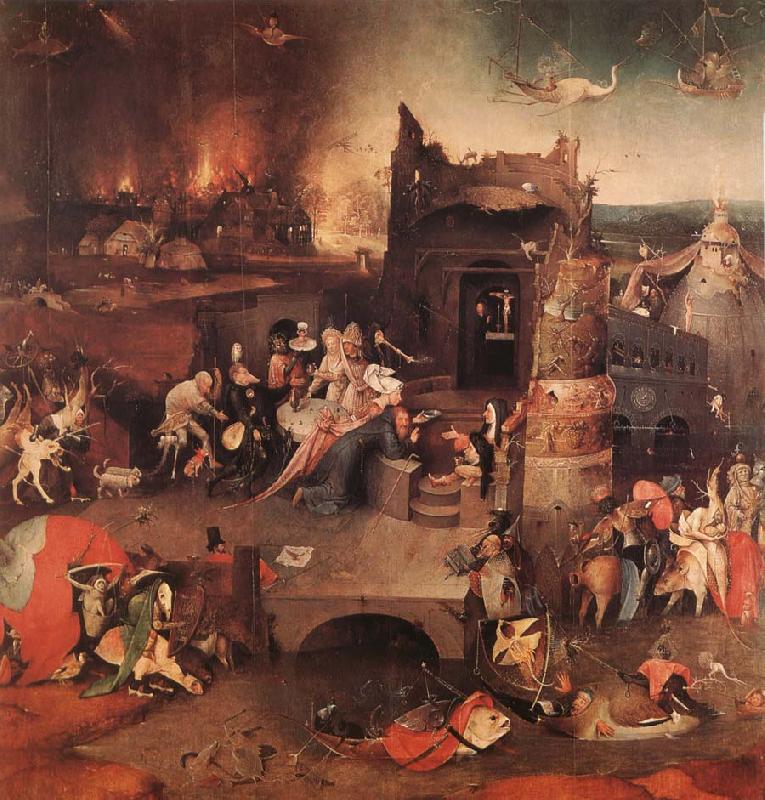 unknow artist Hieronymos Bosch oil painting picture